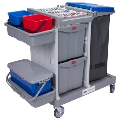 SystemCar 1350 DL - avec roues standards et tiroirs avec serrure/clé