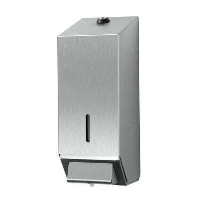 Sanox handzeepdispenser - 1 l liquid - navulbaar - RVS