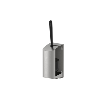 Admire brosse de toilette avec support - inox