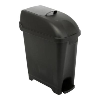 Admire damesverbandcontainer - 10 l - vloermodel - ZWART