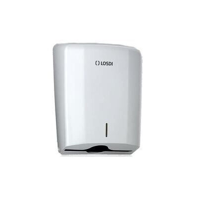 Single-fold hand towel dispenser Malaga - WHITE