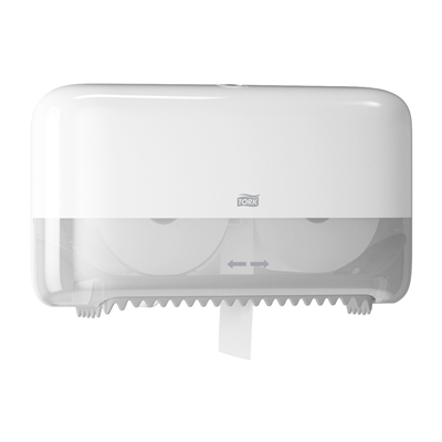 Tork Twin Mid-size hulsloos Toiletpapier dispenser - WIT - 558040