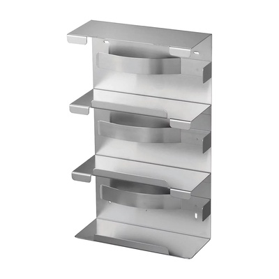 Dispenser voor wegwerphandschoenen - triple - RVS