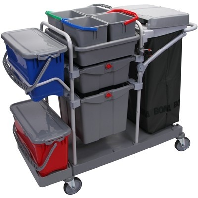 ConceptCar 1054 DL Top-Down - with standard casters and drawers with lock/key