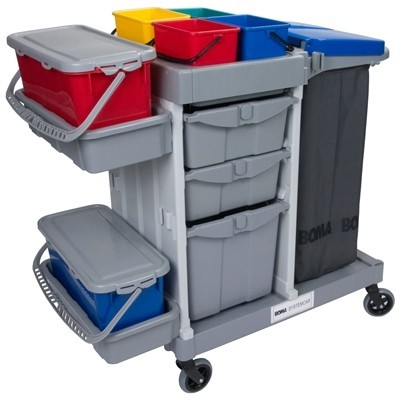 SystemCar 1054 R Top-Down - avec des roues en caoutchouc et tiroirs