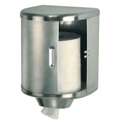 Midiroldispenser rvs met schuifdeur