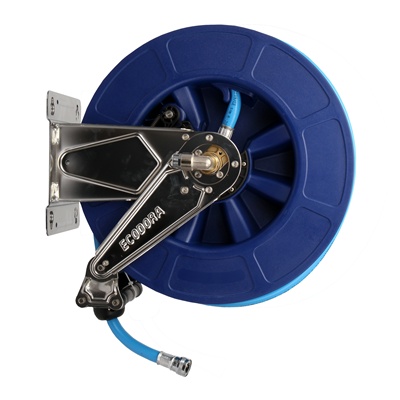 Dévidoir INOX sans tuyau pour système de pulvérisation Prowash