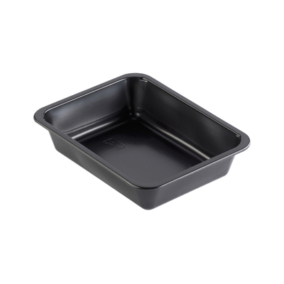 Bakje Rechthoekig Pp Zwart 1 Vak 227x178x50mm 216st - Inclusief FOST PLUS bijdrage