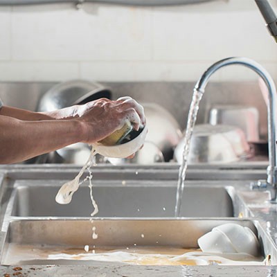 Kitchen - Washing up