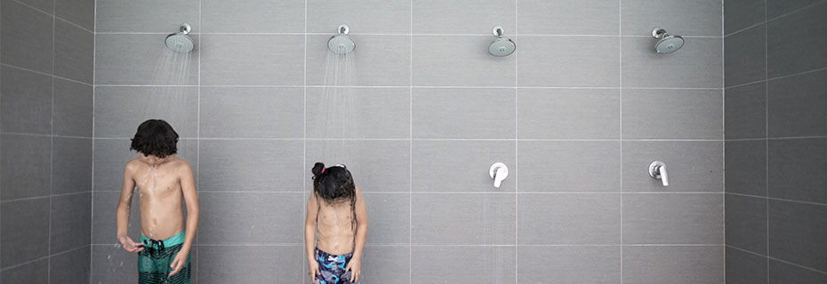 Alles voor een hygiënische kleedkamer en doucheruimte