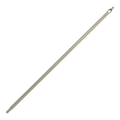 121378: Kunststof steel met waterdoorvoer - 150 cm - GRIJS
