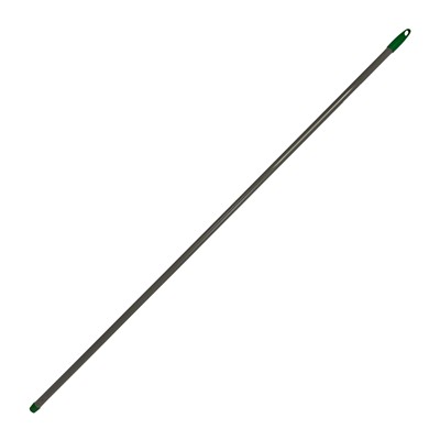 140800: Geplastificeerde metalen steel met schroefdraad - 150 cm