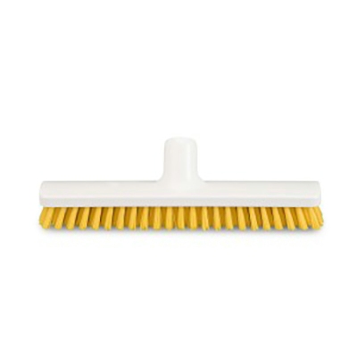 199013Y: Schrobborstel Boma Food - 30 cm - GEEL
