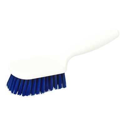 199039B: Kruikenschrobborstel Boma Food met kort handvat - BLAUW
