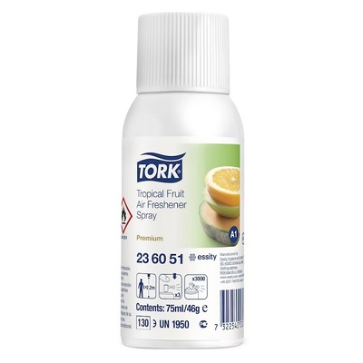 236151: Tork Premium luchtverfrisser spray - Tropical Fruit - 75 ml - 236051