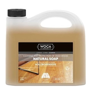 370003: Woca Natuurzeep - 2,5 l - NATUREL