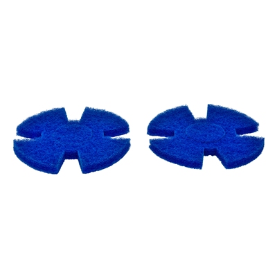 454318: Pad BLAUW voor I-Mop XXL - set van 2