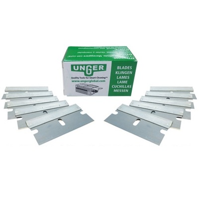 512096: Vervangmesjes voor veiligheidsschraper Unger ErgoTec - 4 cm - 10 stuks