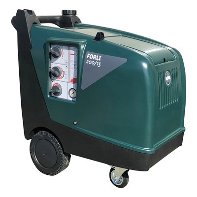515509: Warmwater hogedrukreiniger Boma Forli 200/15 R - inclusief haspel