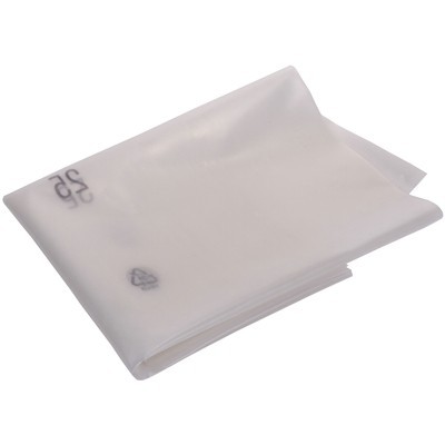 600361: LD zak - 60 x 100 cm - T200 - 80 l - TRANSPARANT - per stuk