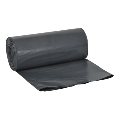 600381: LD zak - 90 x 120 cm - T70 - 195 l - GRIJS - rol 10 stuks