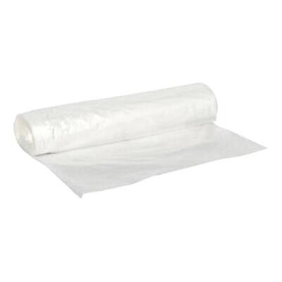 620350: HD zak - 60 x 80 cm - T23 - 60 l - TRANSPARANT - rol 20 stuks