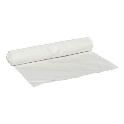 625063: HD zak - 55 x 100 cm - T22 - 70 l - WIT - rol 25 stuks