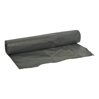 625357: HD zak - 70 x 70 cm - T20 - 55 l - GRIJS - rol 50 stuks