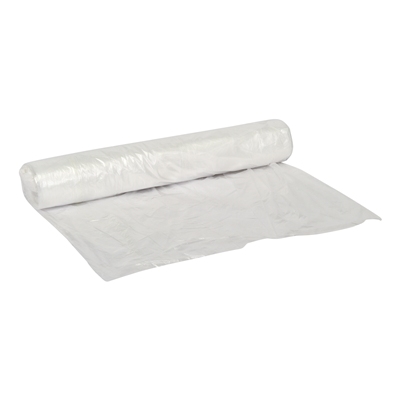 650347: HD zak - 50 x 55 cm - T10 - 25 l - TRANSPARANT - rol 50 stuks