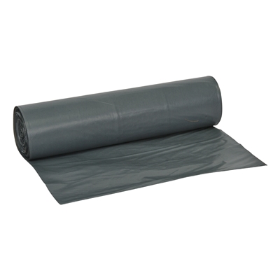 650354: LD zak - 60 x 80 cm - T55 - 60 l - GRIJS - rol 25 stuks