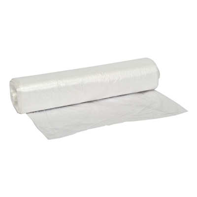 650371: HD zak - 30 x 30 cm - T10 - 5 l - TRANSPARANT - rol 500 stuks