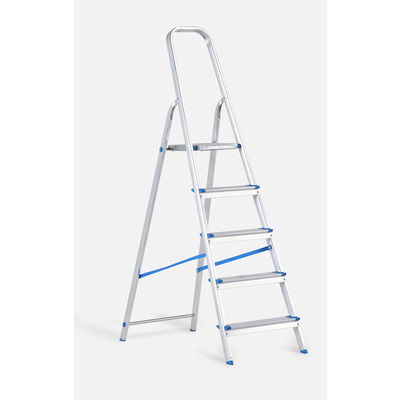 666305: Huishoudtrap Excelsior 4 + 1 treden - 103 cm - 5 kg