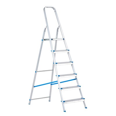 666307: Huishoudtrap Excelsior 5 + 1 treden - 125 cm - 6,9 kg
