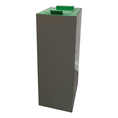 750073: Bomabin Select Modus - 60 l - GRIJS - gesloten deksel GROEN