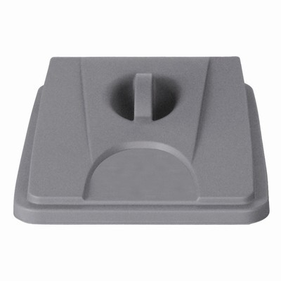 750365: Couvercle fermé pour poubelle Bomabin Select Flat - GRIS
