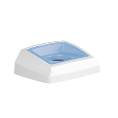 750417: Deksel voor Bomabin Select Fit - 50 l - WIT/BLAUW - inwerpopening rond