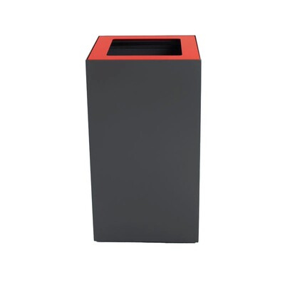 750538: Bomabin Select Modus - 90 l - GRIJS - deksel ROOD