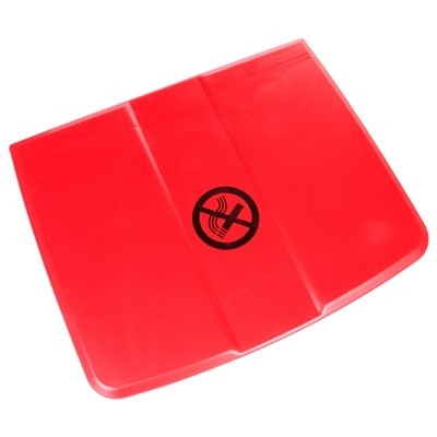 753377: Deksel voor Bomabin Select Pedal Classic Ergo - 90 l - ROOD