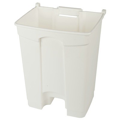 755405: Bomabin Select Pedal Classic - 70 l - WIT - zonder deksel