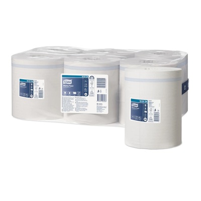 779003: Tork Advanced Centerfeed poetspapier - 1 laags - 275 m x 24,5 cm - 6 rollen - WIT - 100134
