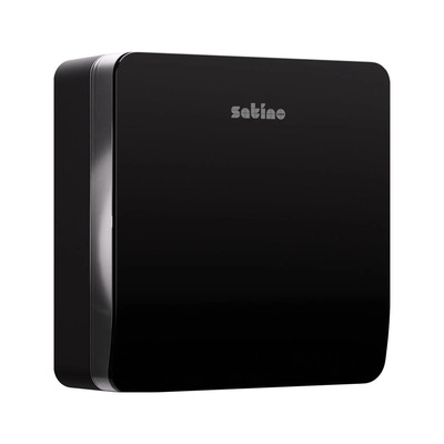 213432: Hyginity Jumbo Toiletpapierdispenser L - ZWART - 333407