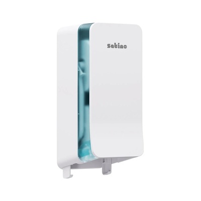 213070: Hyginity System Toiletpapierdispenser Twin - WIT - 333422