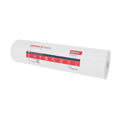 773065: Onderzoekstafelrol - zuiver tissue - 2 laags - 50 m x 59 cm - 143 vel - WIT - 9 rollen