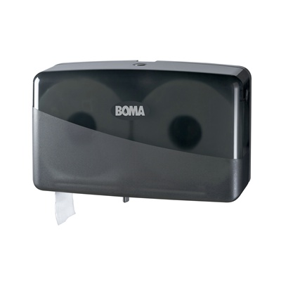 774866: Absynth toiletroldispenser duo mini Jumbo - ZWART