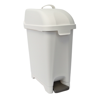 774917: Admire damesverbandcontainer - 10 l - wandmodel - WIT