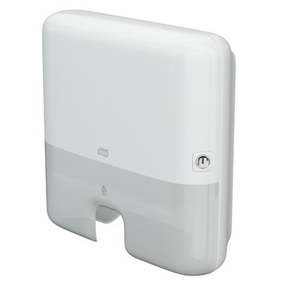 779055: Tork Xpress Mini Multifold handdoek dispenser - WIT - 552100