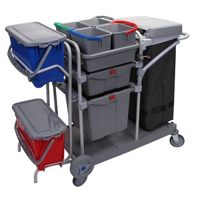 791154DL: ConceptCar 1054 DL Top-Down + trolley - met standaard wielen en lades met slot/sleutel