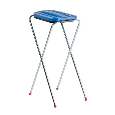 VB211001: Zakhouder met deksel - BLAUW
